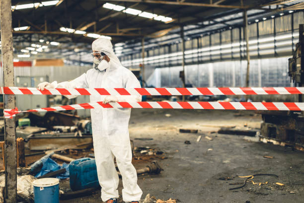 Professional Hoarding Cleanup technician working in Villa Rica, GA